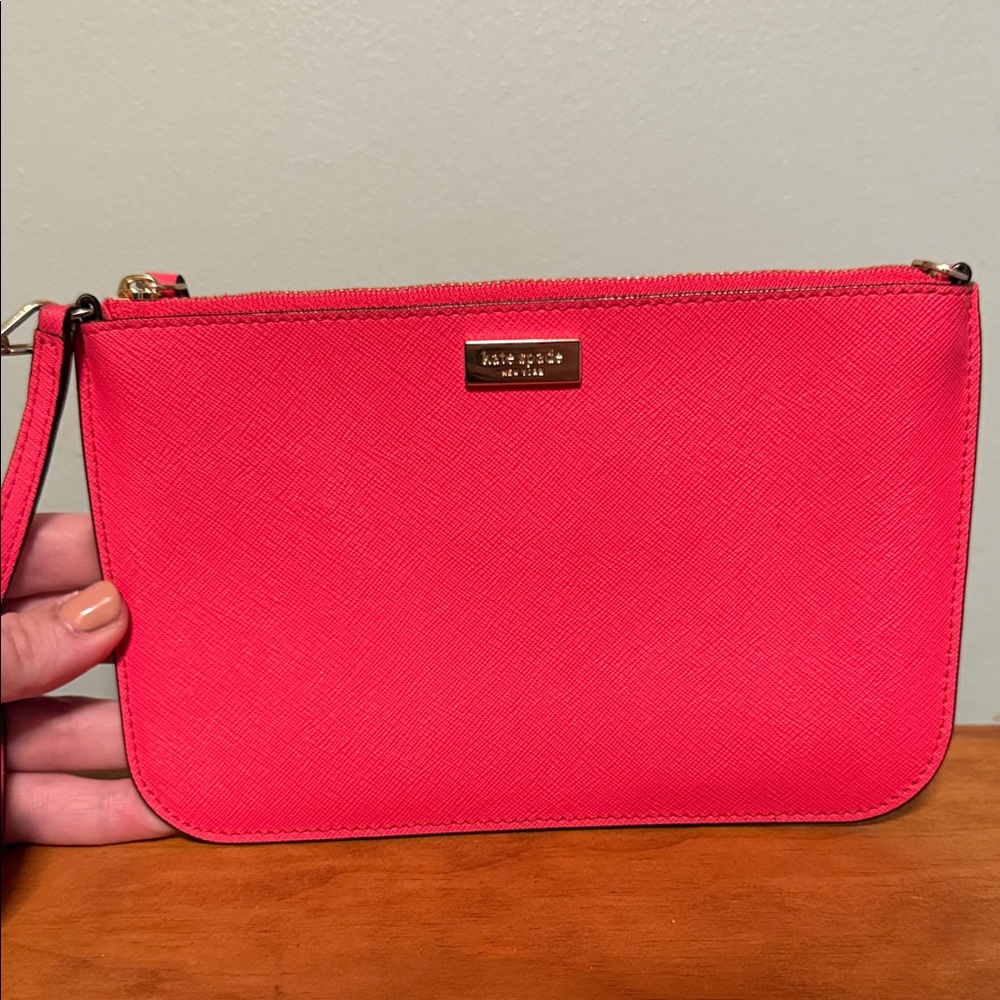 Kate Spade Vibrant Pink Clutch